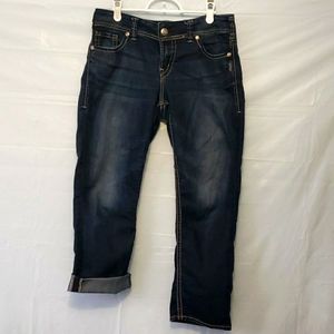 Silver Jeans Suki Capris Size 29